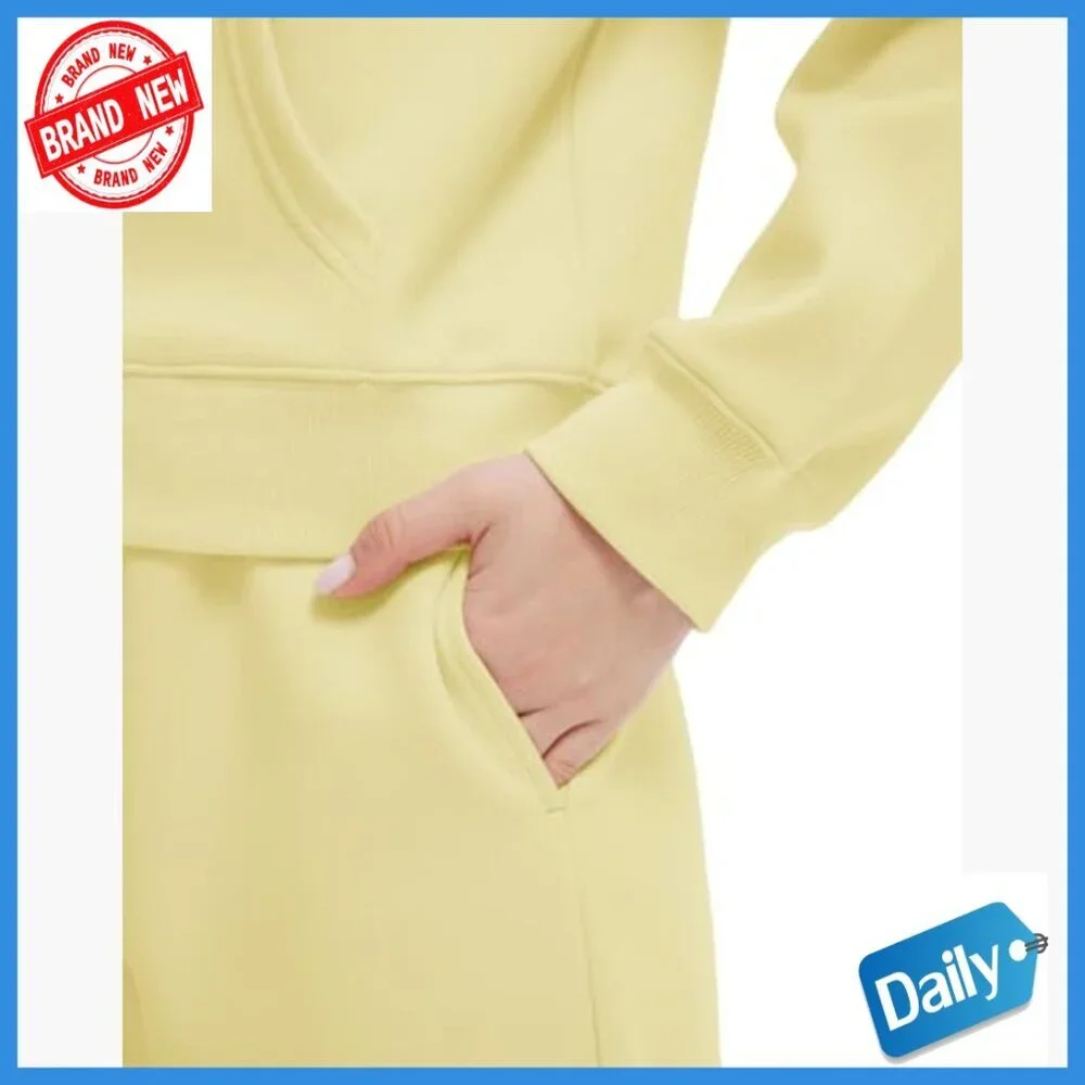 2-Piece Sweatsuit Set, Zip Hoodie & Wide Leg Sweatpants, Lounge Activewear